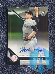2021 Bowman Platinum Top Prospects Auto Beck Way #TOP-18